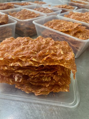 杏仁豬肉脆片(薄) 2